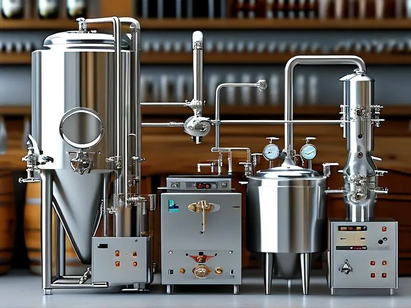 现代酿酒设备展示