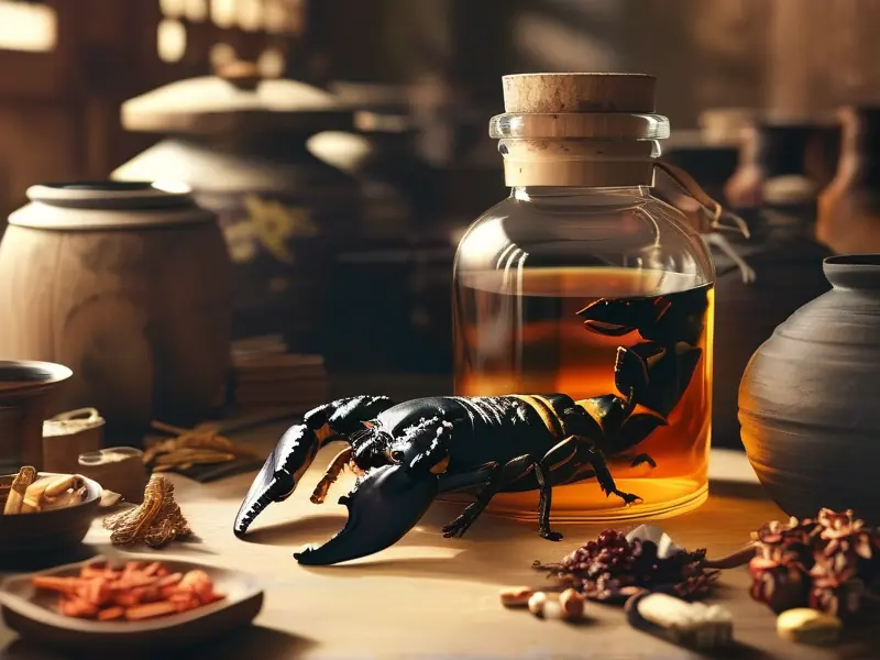 蝎子泡酒最佳配方大全展示图
