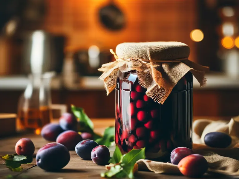 西梅酒发酵过程实拍图