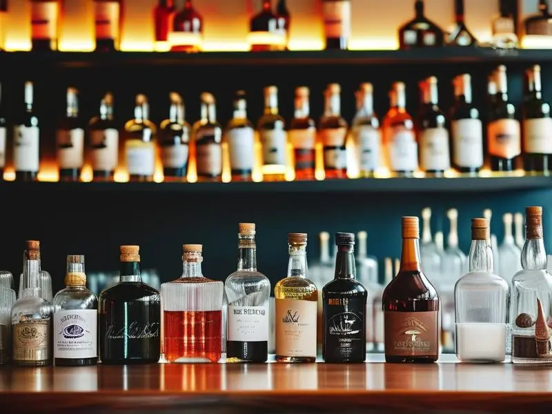 学员在调酒培训学院学习调酒技巧