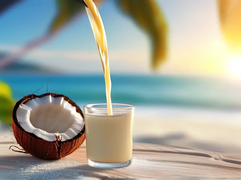 椰子酒制作材料展示