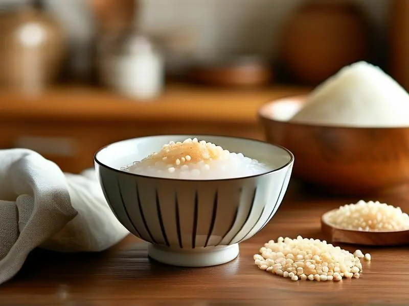 自制糯米酒酿成品展示