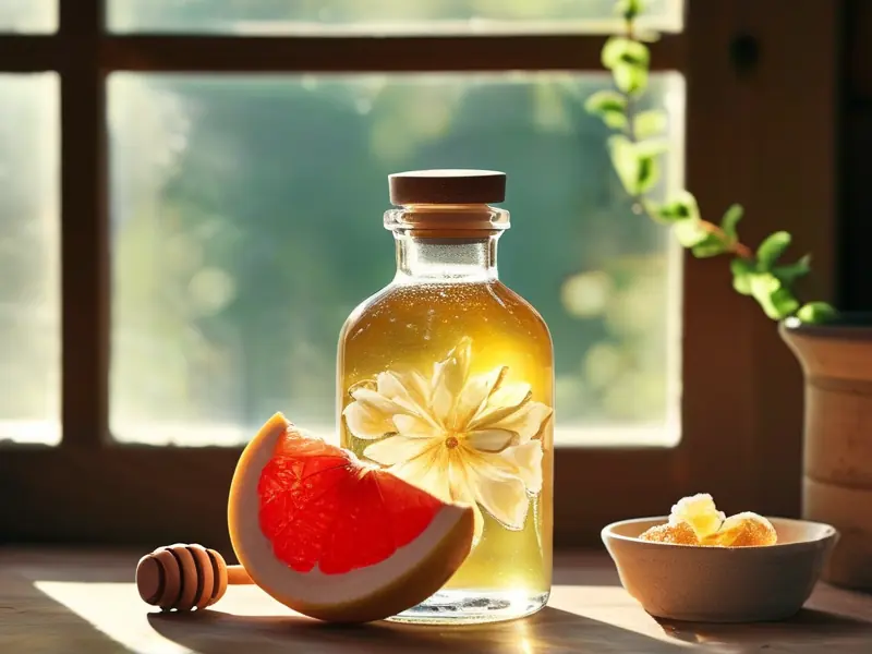 自制柚子酒原料准备过程实拍