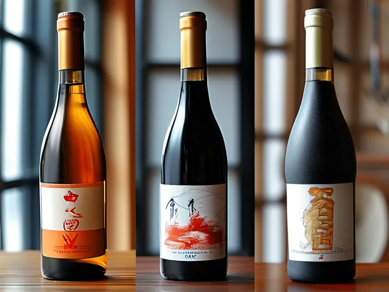 纯粮酿造酒与勾兑酒对比图