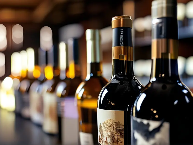 张家口盛世长城酿造酒实物展示