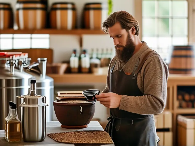 家庭自酿白酒实际操作场景