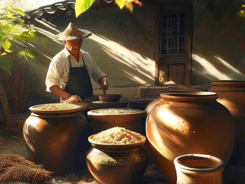 家庭自酿白酒实际操作场景