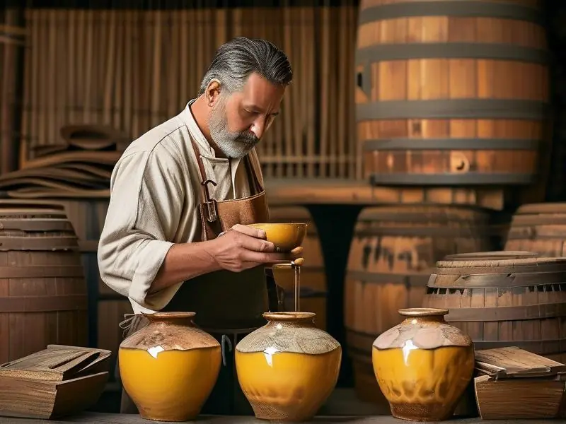 自酿黄酒和白酒对比