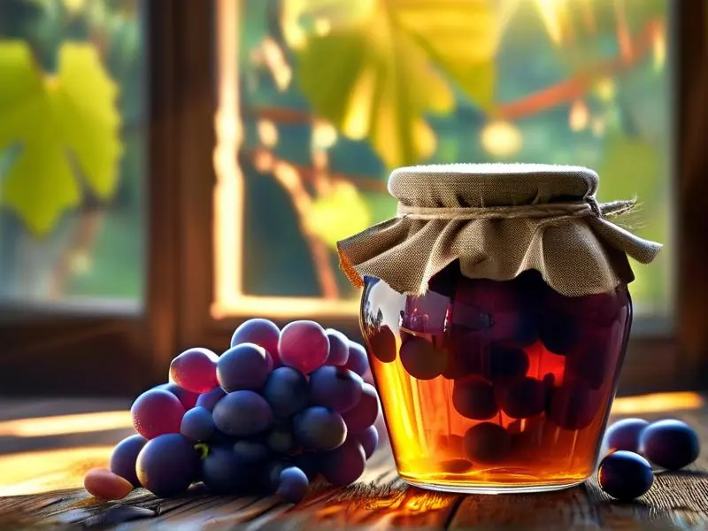 自制葡萄酒发酵过程