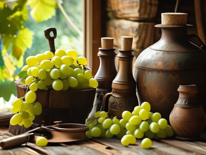 自制葡萄酒酿造原料与工具准备