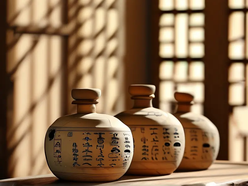 刻有酿酒记载的商代甲骨文与陶制酒器实物