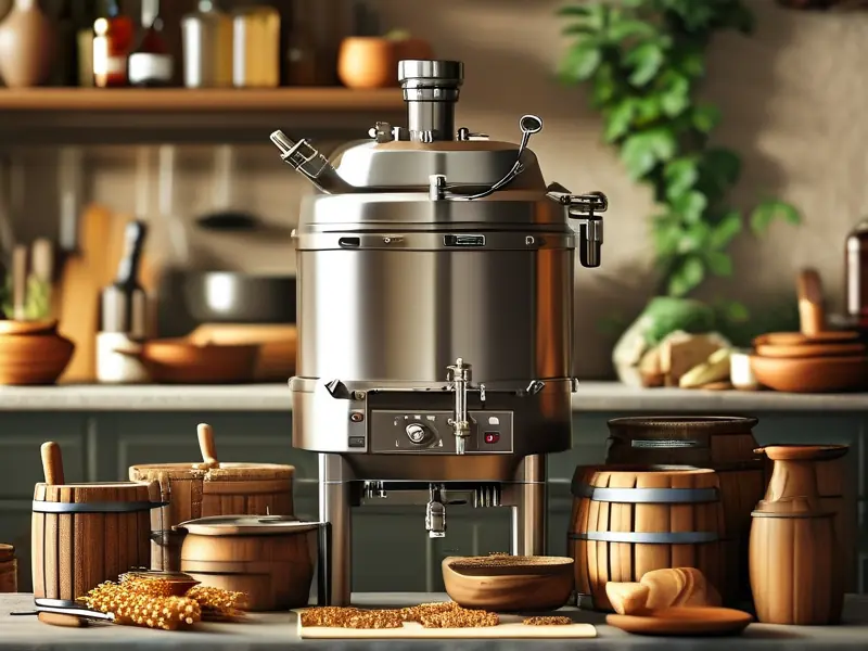 50斤小型酿酒设备实拍图