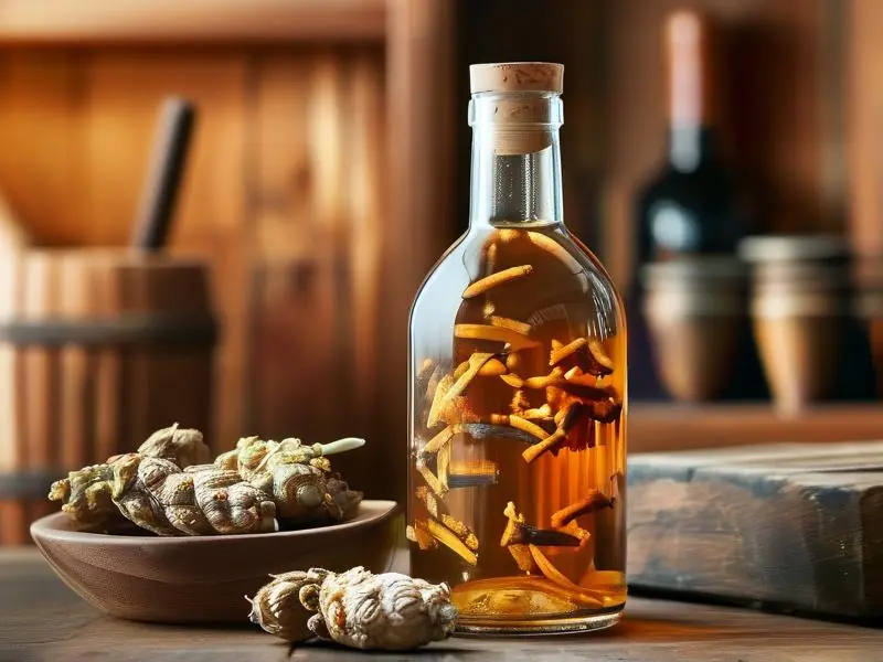 巴戟天泡酒成品展示