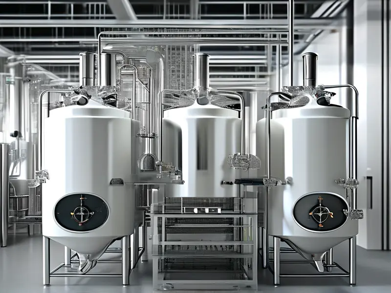 现代化白酿酒设备展示