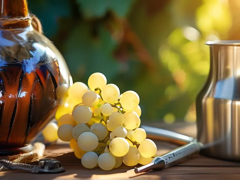 家庭自酿白葡萄酒原料与工具准备