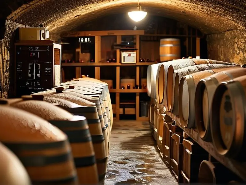 传统白酒窖藏环境实景展示