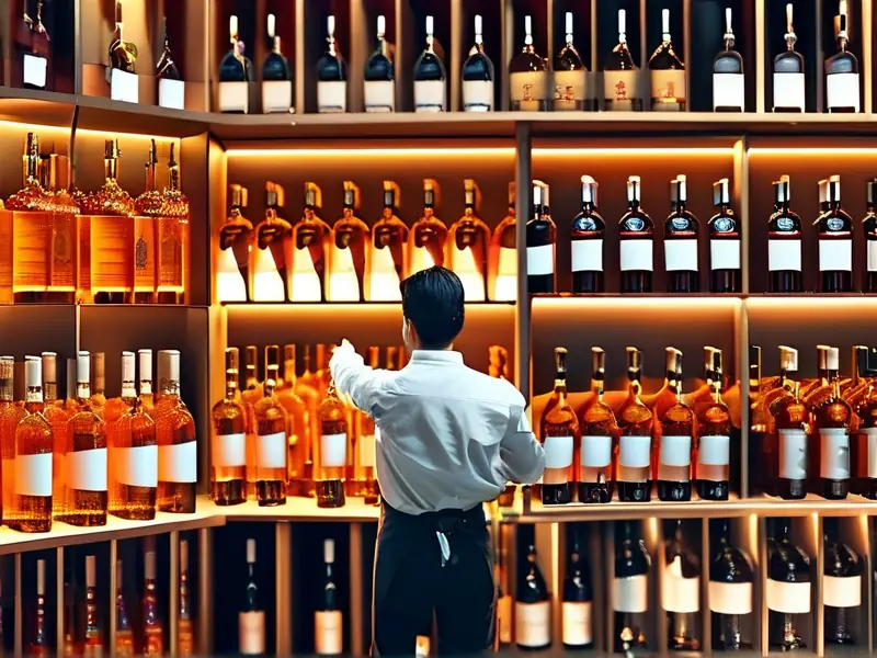 专业酿酒师在现代化酒厂分析白酒定价策略