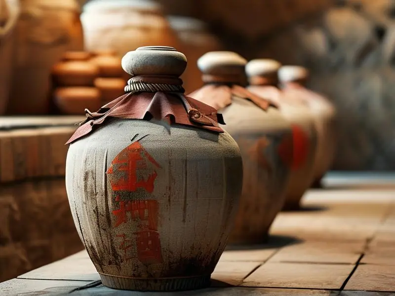 白酒封坛方法示意图