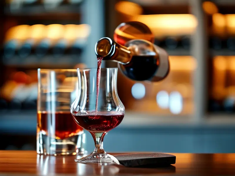 专业品酒师示范白酒分酒器使用方法