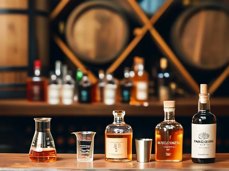 白酒勾调技术实操现场展示