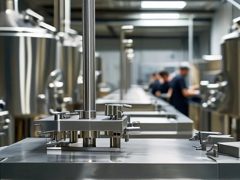 专业白酒酿造设备厂家生产车间实景