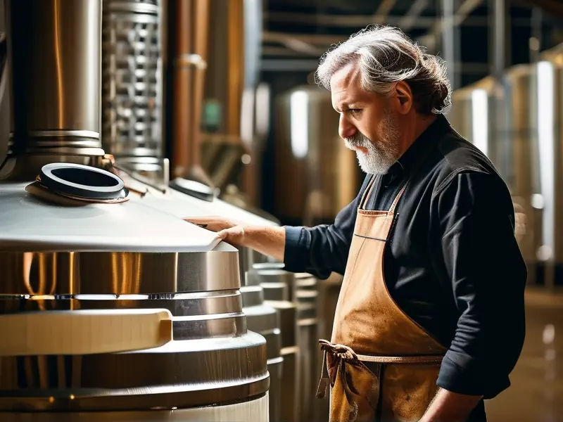 酿酒师检测白酒酿造用水水质