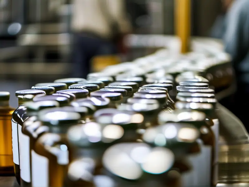 白酒瓶盖生产车间现场照片