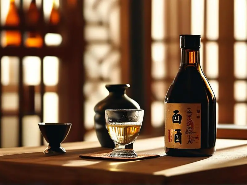 专业人士品鉴白酒的场景