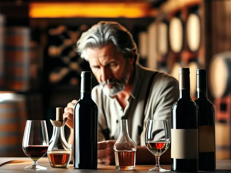 专业酿酒师品评白酒