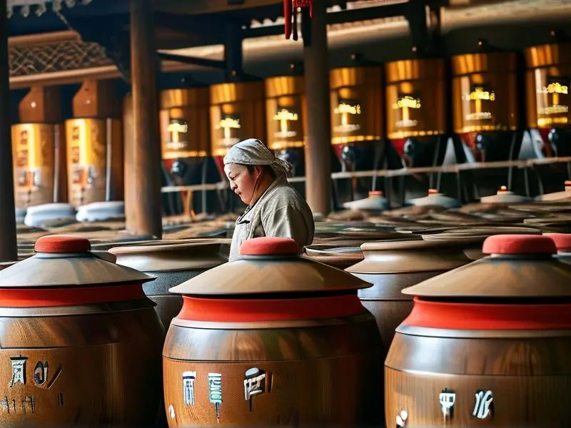 传统白酒酿造工艺展示