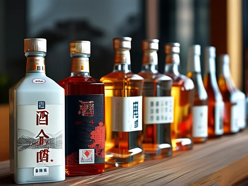 纯粮酿造白酒与勾兑白酒对比图