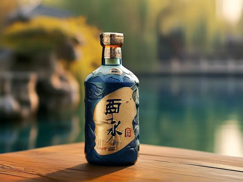 趵突泉特酿白酒实物展示