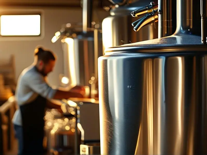 不锈钢酿酒设备展示