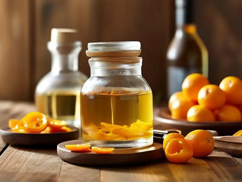 陈皮泡酒制作过程展示