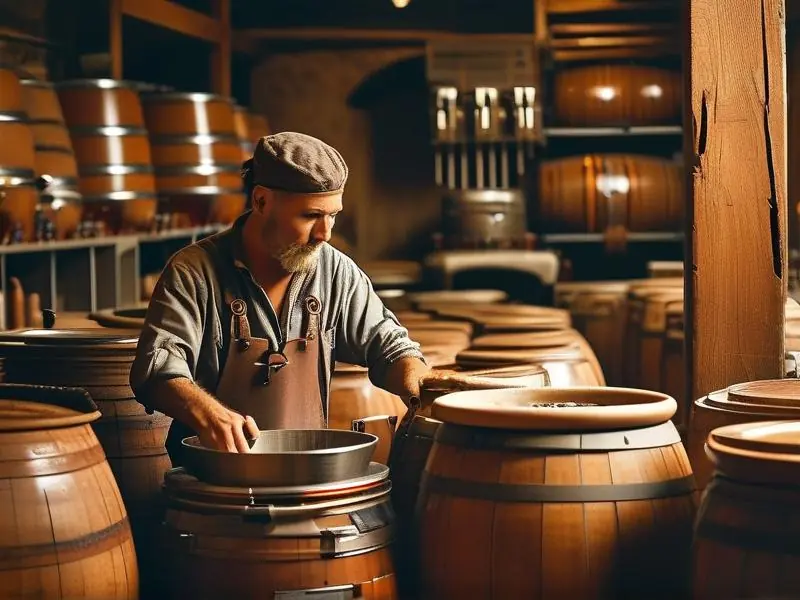 传统酿酒技术学习场景