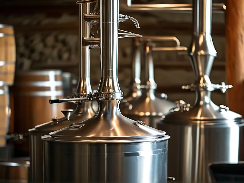 纯粮酿造白酒设备实拍图