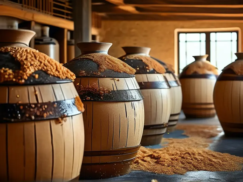 纯粮散酒传统酿造工艺现场实拍