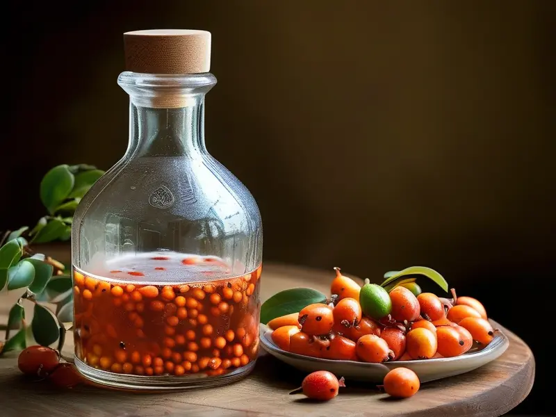 刺梨泡酒制作过程展示