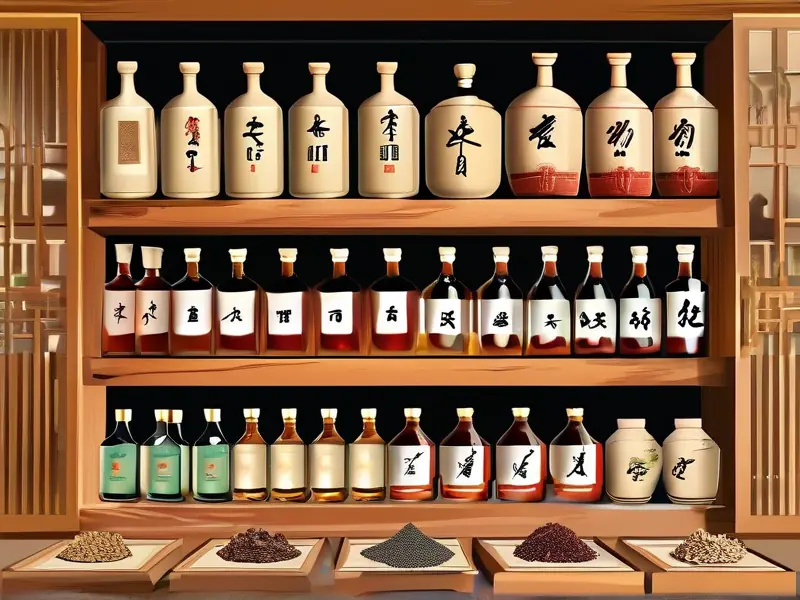 传统大补酒配方展示