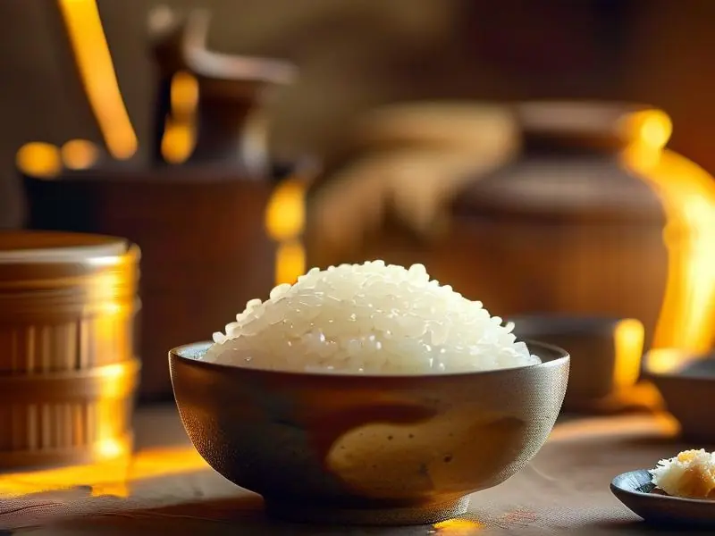 家庭大米酿酒原料与工具准备