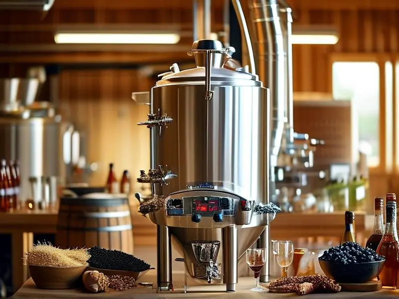 多功能酿酒设备工作场景