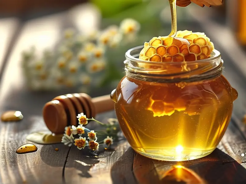 传统蜂巢泡酒制作过程实拍图