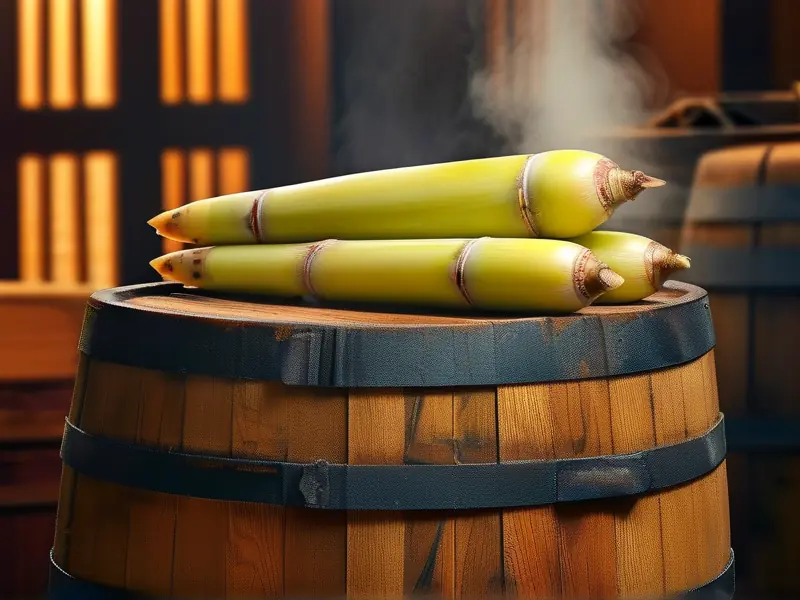 传统甘蔗酿酒工艺现场实拍