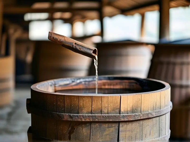 固态纯粮白酒传统酿造工艺现场图