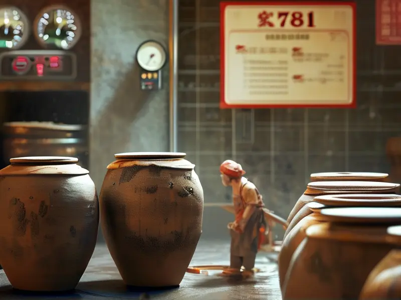 固态酿酒法标准10781实操现场监测画面