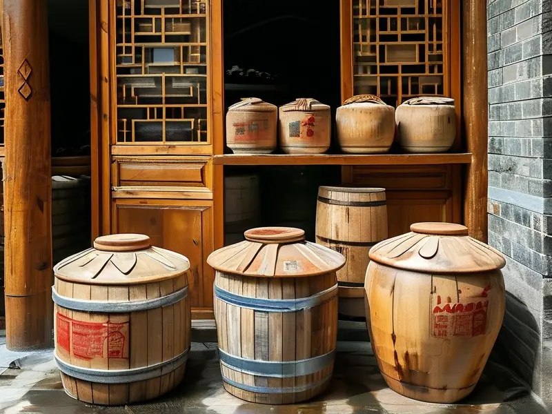贵州镇客酿酒有限公司外景及传统酿酒工艺展示