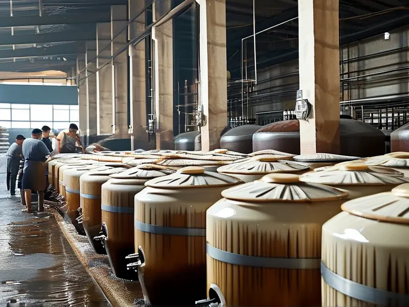 贵州中心酿酒有限公司酿酒车间实景