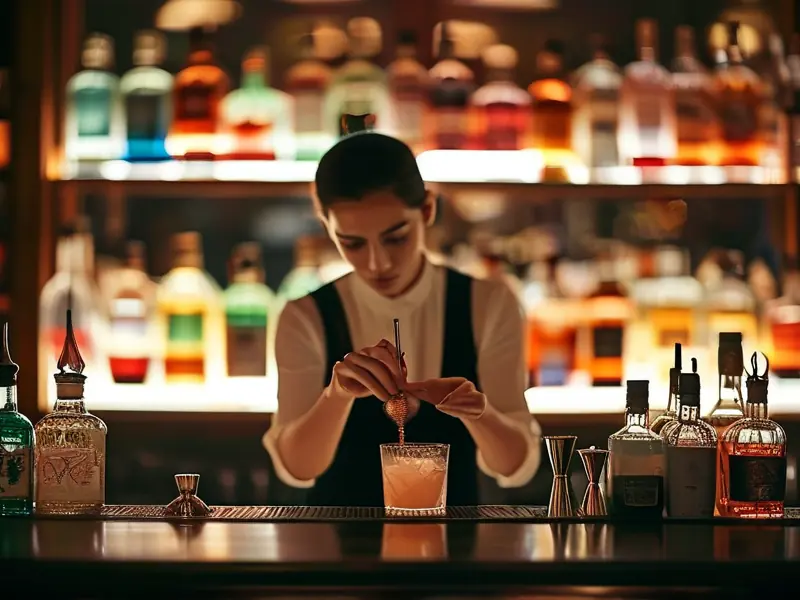 贵阳专业调酒师现场教学鸡尾酒调制