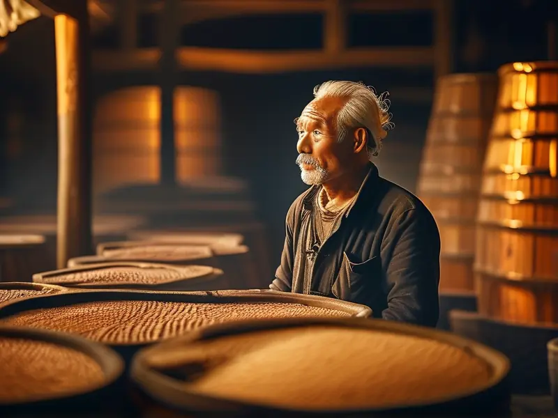 贵州古酿坊传统酿酒工艺现场