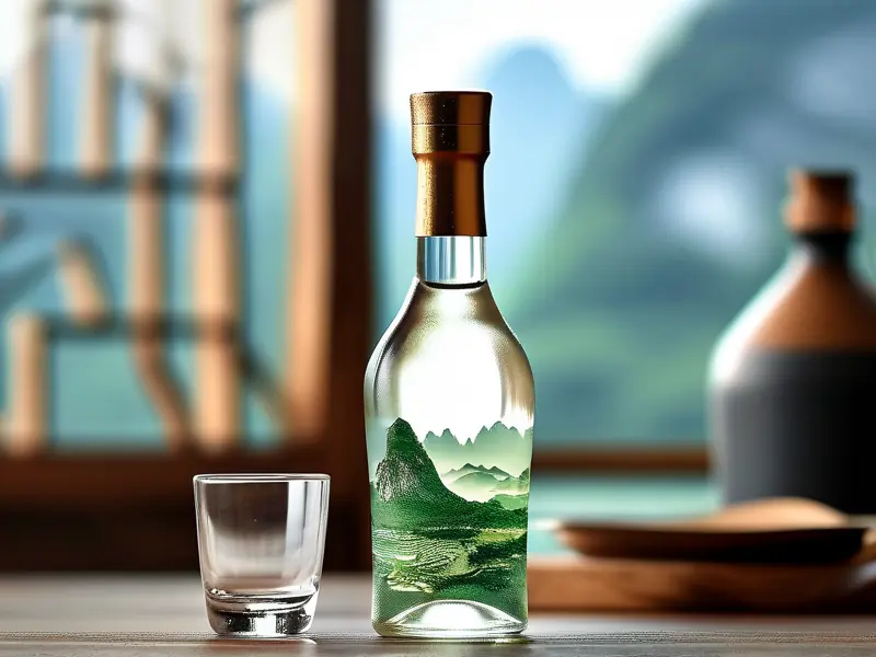 贵州精酿白酒展示
